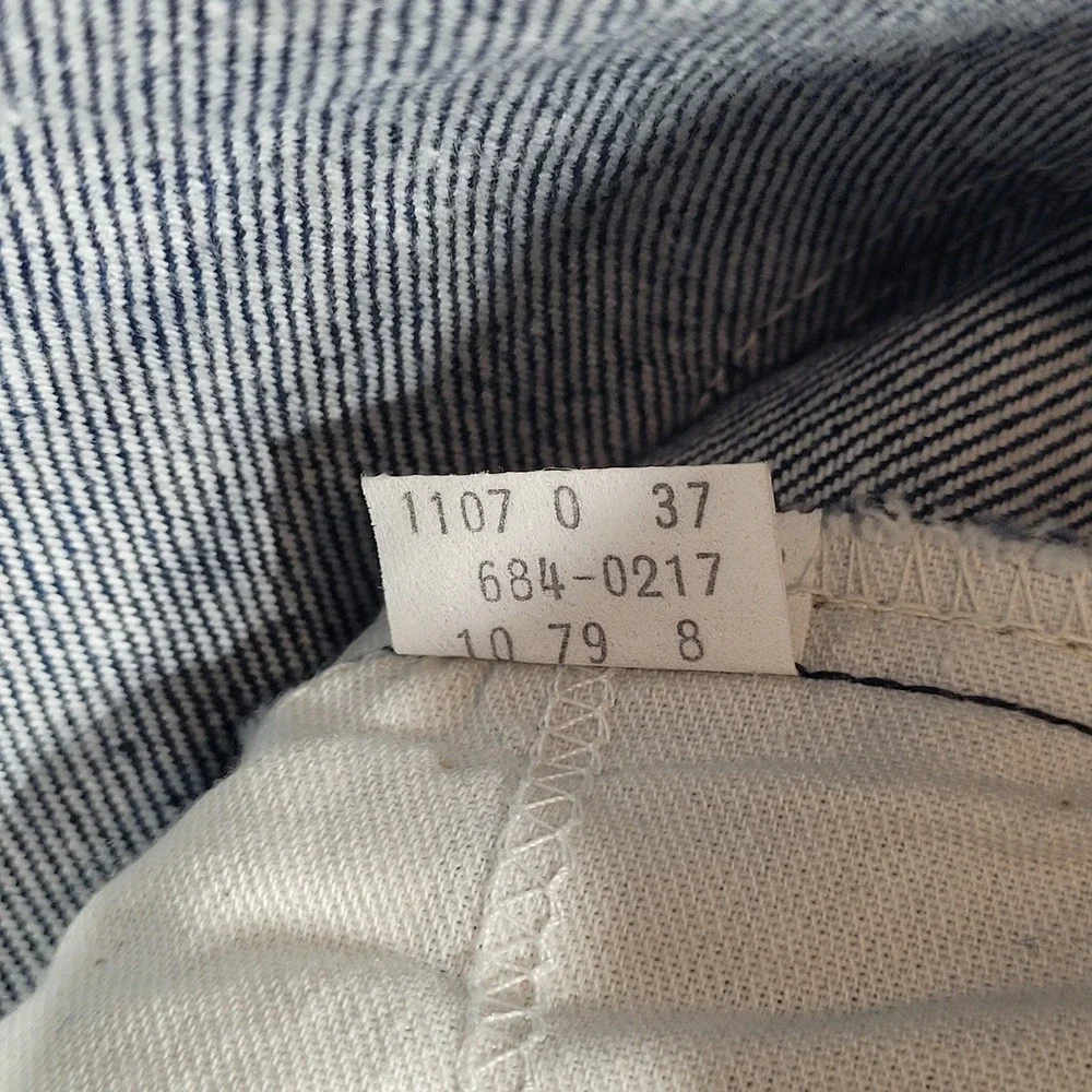 Vintage Levi's 684 Jeans Mens 33x32 Blue Bell Bottom Orange Tab 1979 Flare Denim